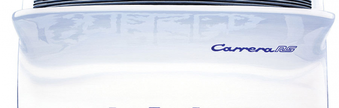 Porsche Carrera blanche RS