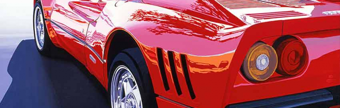 FERRARI 288 GTO  ARRIERE