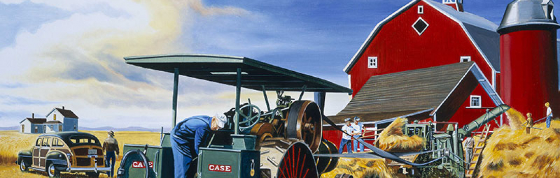 Farmer avant l’orage