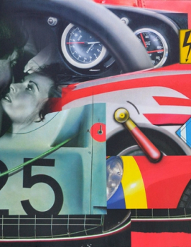 COUPLE IN A RED CAR / N°25