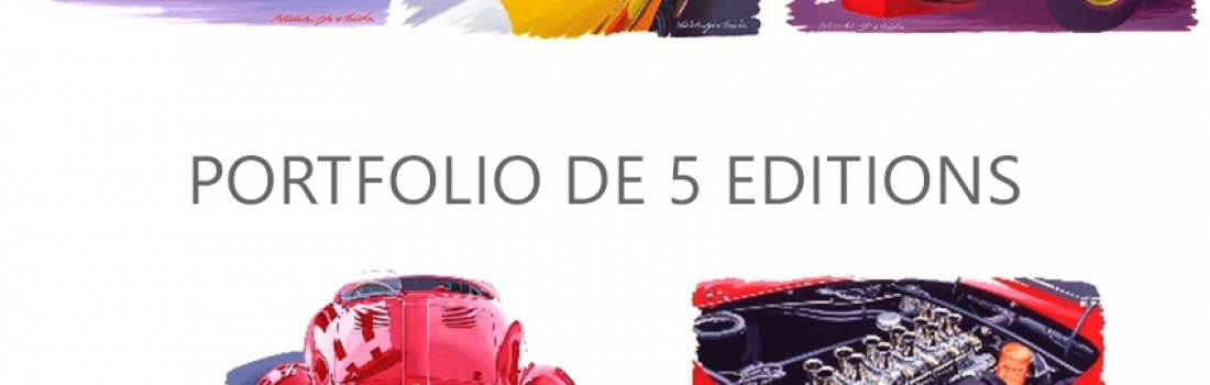 PORTFOLIO DE 5 EDITIONS